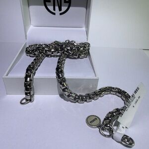 EFFY Mens Silver NECKLESS Chain 925 STERLING SILVER 136 Grams NWT $1860